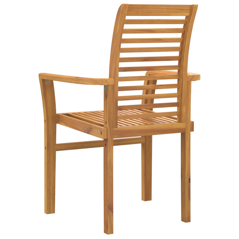 Krzesło jadalniane 4 pcs Brązowy 62 x 55 x 94 cm