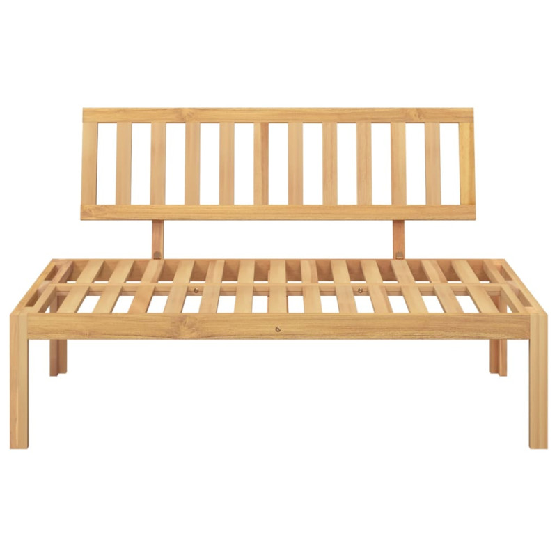 Sofa ogrodowa z deseczek, lite drewno akacjowe