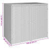 Pojemnik na śmieci 2 pcs Czarny 65 x 80 x 115 cm Polietylen