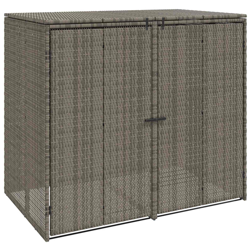 Pojemnik na śmieci 2 pcs Szary 65 x 80 x 115 cm Polietylen