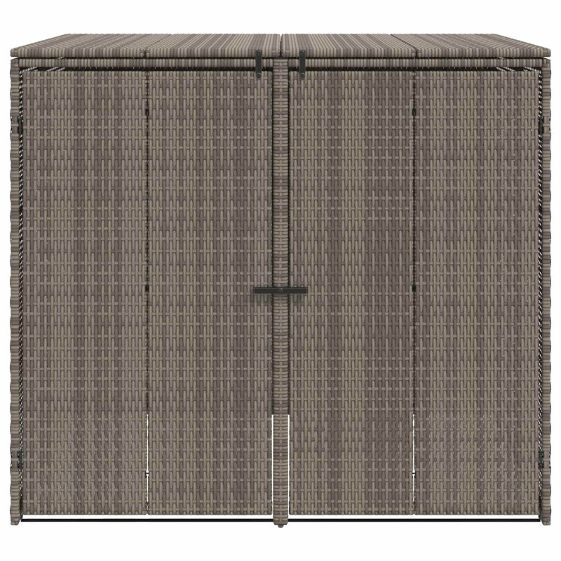 Pojemnik na śmieci 2 pcs Szary 65 x 80 x 115 cm Polietylen