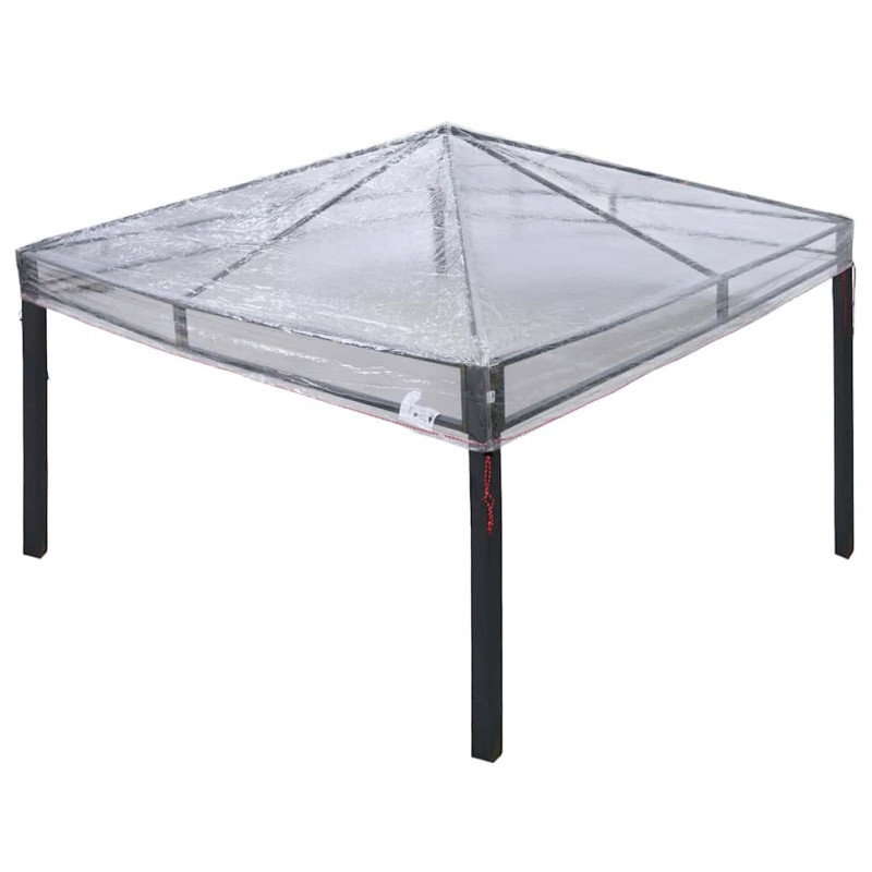 Wymiana osłony altany przezroczysty 3 x 3 m PVC