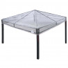 Wymiana osłony altany przezroczysty 3 x 3 m PVC