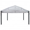 Wymiana osłony altany przezroczysty 3 x 3 m PVC