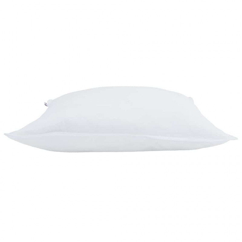 Poduszka z poduszką 2 pcs Biały 40 x 40 cm Pióra