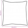 Poduszka z poduszką 2 pcs Biały 40 x 40 cm Pióra