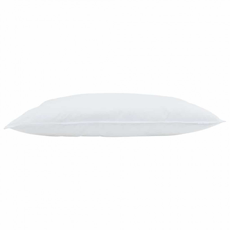 Poduszka z poduszką 2 pcs Biały 40 x 80 cm Pióra