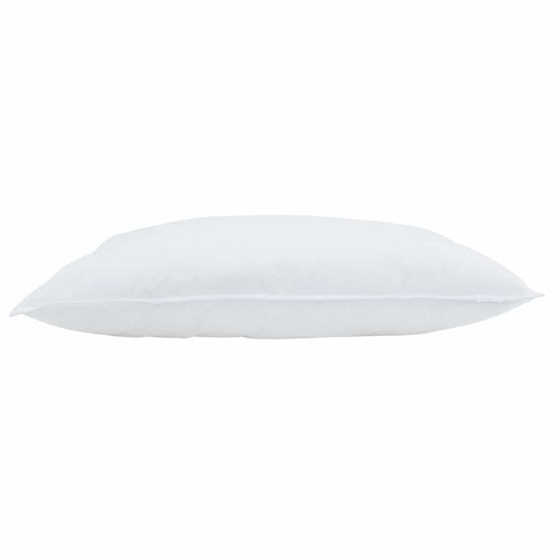 Poduszka z poduszką 2 pcs Biały 50 x 75 cm Pióra