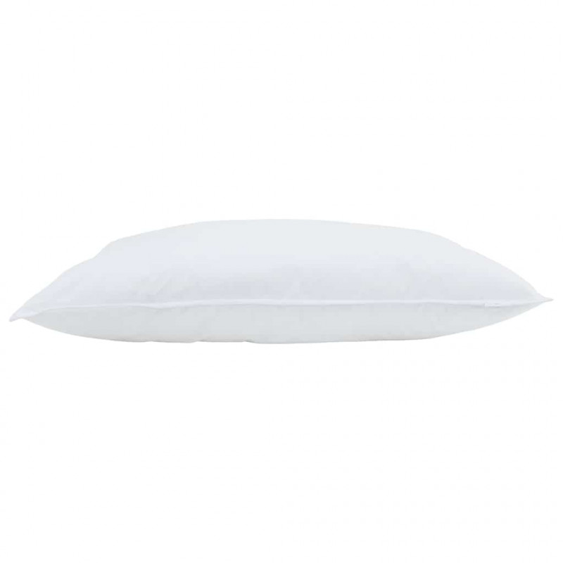 Poduszka z poduszką 2 pcs Biały 60 x 70 cm Pióra