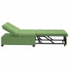 Sofa Bed Jasnozielony 194 x 67 x 82 cm Aksamit
