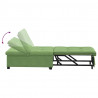 Sofa Bed Jasnozielony 194 x 67 x 82 cm Aksamit