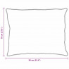Poduszka z poduszką 2 pcs Biały 70 x 90 cm Pióra
