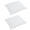 Poduszka z poduszką 2 pcs Biały 80 x 80 cm Pióra