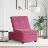Sofa Bed Czerwone wino 194 x 67 x 82 cm Aksamit