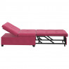 Sofa Bed Czerwone wino 194 x 67 x 82 cm Aksamit