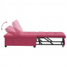 Sofa Bed Czerwone wino 194 x 67 x 82 cm Aksamit