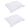 Poduszka z poduszką 2 pcs Biały 40 x 60 cm bawełna