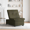 Sofa Bed Zielony wojskowy 194 x 67 x 82 cm Tkanina Huahua