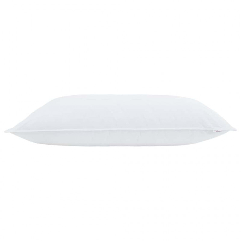 Poduszka z poduszką 2 pcs Biały 40 x 80 cm bawełna