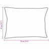 Poduszka z poduszką 2 pcs Biały 50 x 70 cm bawełna