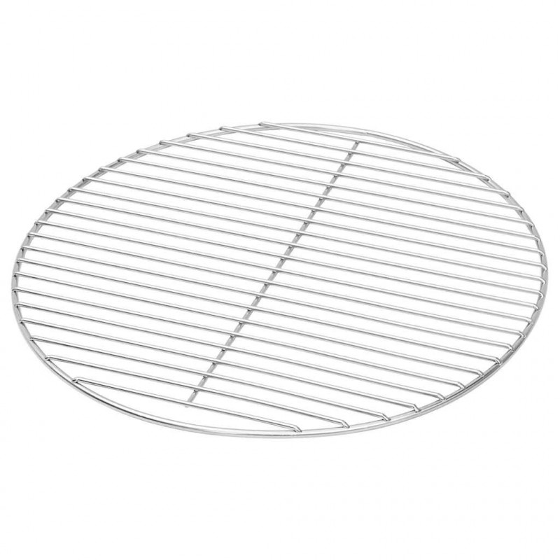 Ruszt do grilla Srebrny 43 x 43 cm Stal nierdzewna
