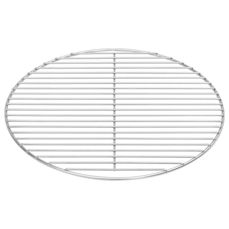 Ruszt do grilla Srebrny 43 x 43 cm Stal nierdzewna