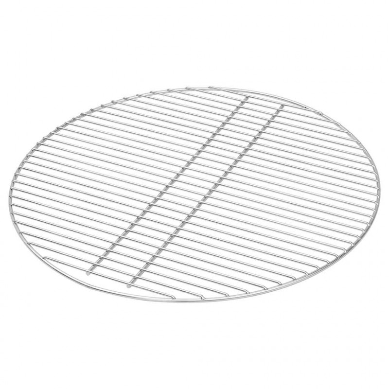 Ruszt do grilla Srebrny 57 x 57 cm Stal nierdzewna
