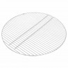Ruszt do grilla Srebrny 60 x 60 cm Stal nierdzewna