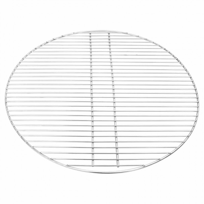 Ruszt do grilla Srebrny 60 x 60 cm Stal nierdzewna