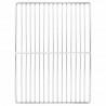Ruszt grillowy Srebrny 40 x 30 cm Stal nierdzewna