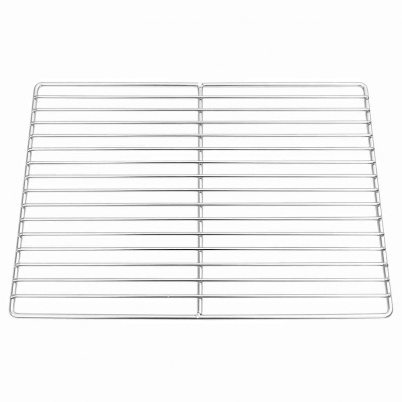 Ruszt grillowy Srebrny 40 x 30 cm Stal nierdzewna
