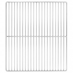 Ruszt grillowy Srebrny 45 x 40 cm Stal nierdzewna