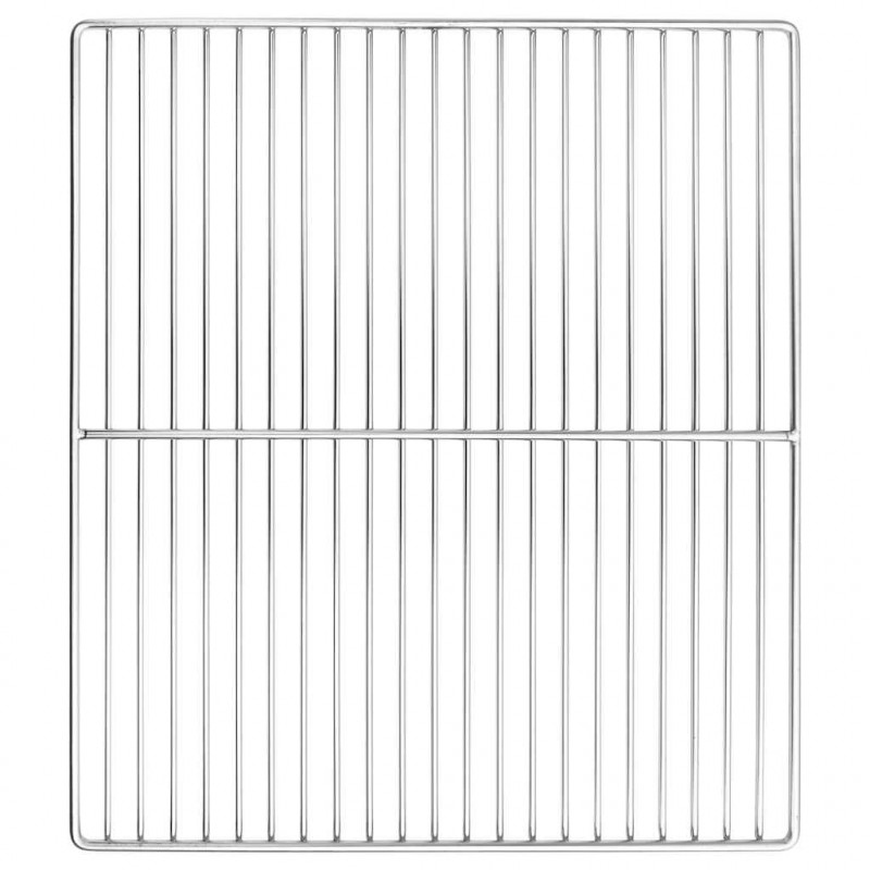 Ruszt grillowy Srebrny 45 x 40 cm Stal nierdzewna
