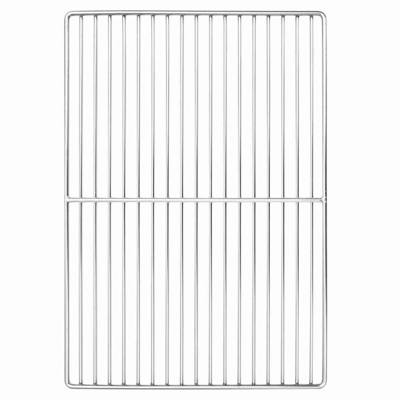 Ruszt grillowy Srebrny 47 x 32,5 cm Stal nierdzewna