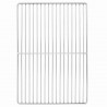 Ruszt grillowy Srebrny 47 x 32,5 cm Stal nierdzewna
