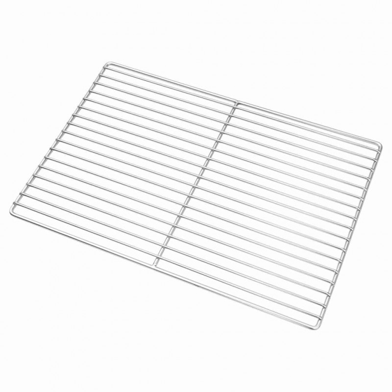 Ruszt grillowy Srebrny 47 x 32,5 cm Stal nierdzewna