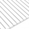 Ruszt grillowy Srebrny 47 x 32,5 cm Stal nierdzewna