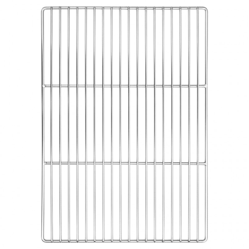 Ruszt grillowy Srebrny 50 x 35 cm Stal nierdzewna