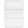 Ruszt grillowy Srebrny 50 x 35 cm Stal nierdzewna