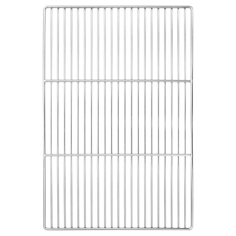 Ruszt grillowy Srebrny 60 x 40 cm Stal nierdzewna