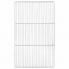 Ruszt grillowy Srebrny 67 x 40 cm Stal nierdzewna