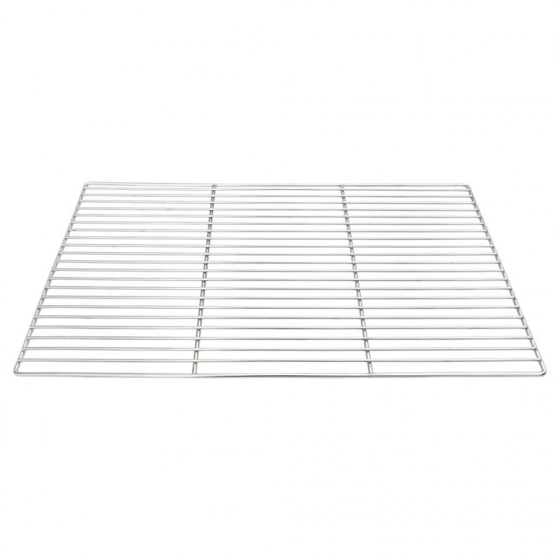 Ruszt grillowy Srebrny 67 x 40 cm Stal nierdzewna