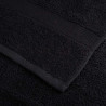 Ręcznik Gościnny SOLUND 25 pcs Czarny 80 x 200 cm 550 gsm
