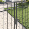 Brama Podwójna Z blokadą Woerden Szary 400 x 199.5 cm Stal