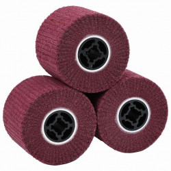 Rolle do Szlifowania 3 pcs Czerwony 12 x 12 x 10 cm