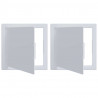 Panele dostępu 2 pcs Biały 15 x 15 cm Plastik ABS