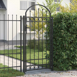 Słupek ogrodzeniowy. Assen Szary 200 x 88 x 14 cm Stal