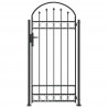 Słupek ogrodzeniowy. Assen Szary 200 x 88 x 14 cm Stal
