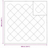 Kołdra 2-w-1 Biały 200 x 200 cm Poliester