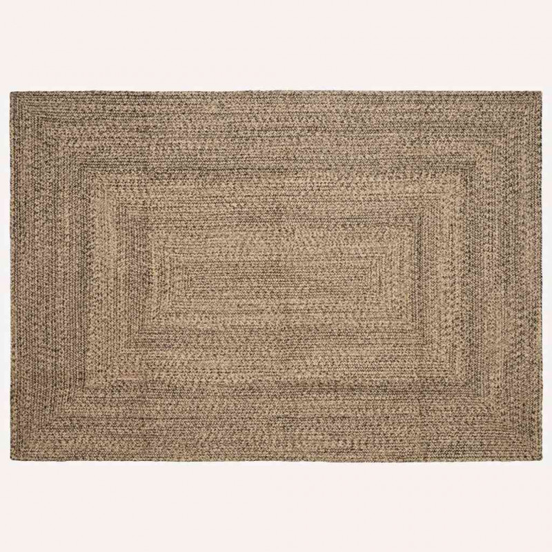 Dywany pokojowe Prostokątny Naturalny i czarny 200 x 290 cm